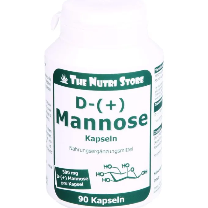 D-MANNOSE 500 mg vegetarische Kapseln 90 Stück