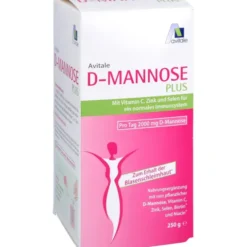 D-MANNOSE PLUS 2000 mg Pulver m.Vit.u.Mineralstof. 250 g