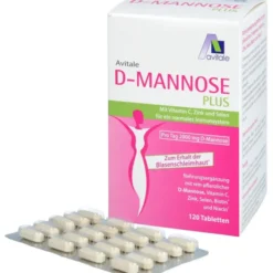 D-MANNOSE PLUS 2000 mg Tabl.m.Vit.u.Mineralstof. 120 Stück