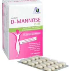 D-MANNOSE PLUS 2000 mg Tabl.m.Vit.u.Mineralstof. 120 Stück