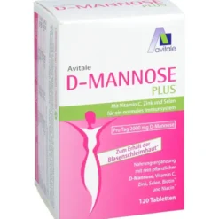 D-MANNOSE PLUS 2000 mg Tabl.m.Vit.u.Mineralstof. 120 Stück