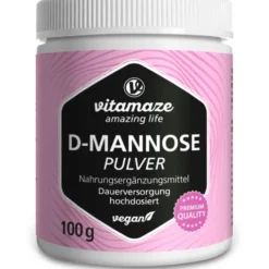 D-MANNOSE PULVER hochdosiert vegan 100 g