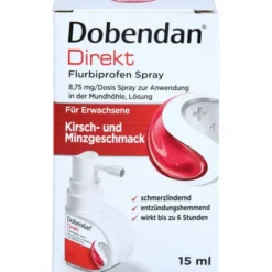 DOBENDAN Direkt Flurbiprofen Spray 8,75mg/Dos.Mund 15 ml