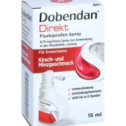 DOBENDAN Direkt Flurbiprofen Spray 8,75mg/Dos.Mund 15 ml