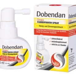 DOBENDAN Direkt Flurbiprofen Spray Honig & Zitrone 15 ml