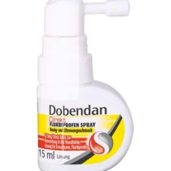 DOBENDAN Direkt Flurbiprofen Spray Honig & Zitrone 15 ml