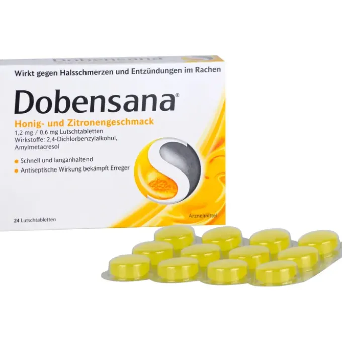 DOBENSANA Honig- u.Zitronengeschm.1,2mg/0,6mg Lut. 24 St