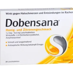 DOBENSANA Honig- u.Zitronengeschm.1,2mg/0,6mg Lut. 24 St
