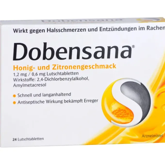 DOBENSANA Honig- u.Zitronengeschm.1,2mg/0,6mg Lut. 24 St