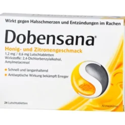 DOBENSANA Honig- u.Zitronengeschm.1,2mg/0,6mg Lut. 24 St