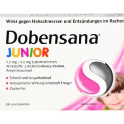 DOBENSANA Junior 1,2mg/0,6mg Lutschtabletten 24 St