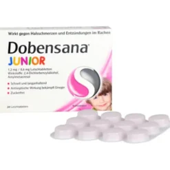 DOBENSANA Junior 1,2mg/0,6mg Lutschtabletten 24 St