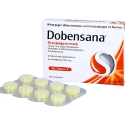 DOBENSANA Orangengeschmack 1,2mg/0,6mg Lutschtabl. 16 St