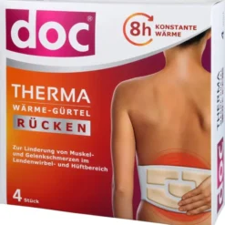 DOC THERMA Wärme-Gürtel Rücken 4 St