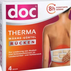 DOC THERMA Wärme-Gürtel Rücken 4 St