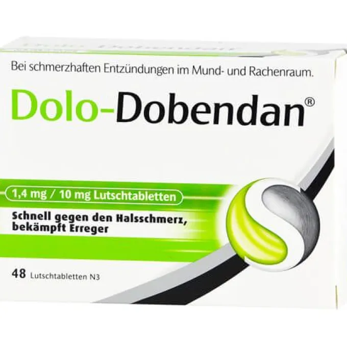 DOLO-DOBENDAN 1,4 mg/10 mg Lutschtabletten 48 St
