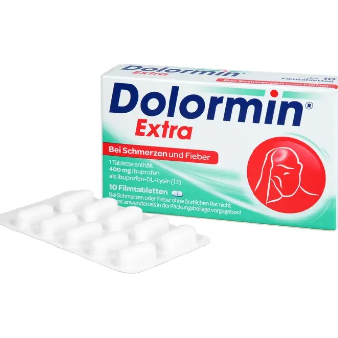 Dolormin® Extra Ibuprofen bei Kopfschmerzen 10 St