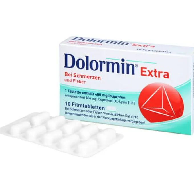Dolormin® Extra Ibuprofen bei Kopfschmerzen 10 St