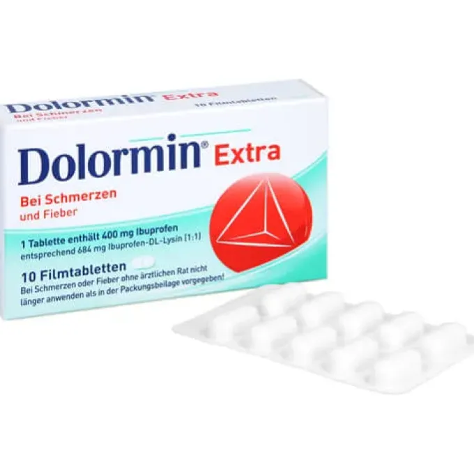 Dolormin® Extra Ibuprofen bei Kopfschmerzen 10 St