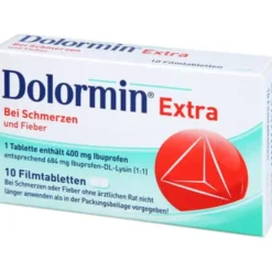 Dolormin® Extra Ibuprofen bei Kopfschmerzen 10 St