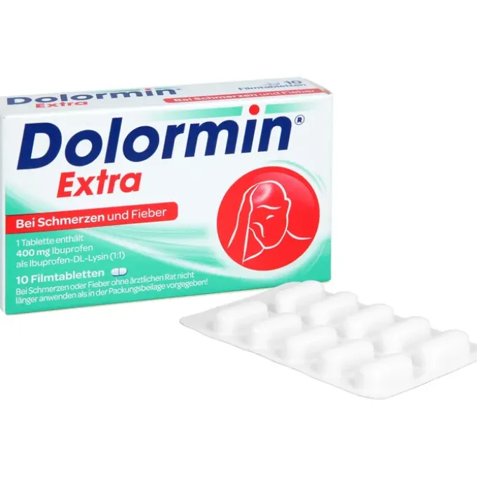 Dolormin® Extra Ibuprofen bei Kopfschmerzen 10 St