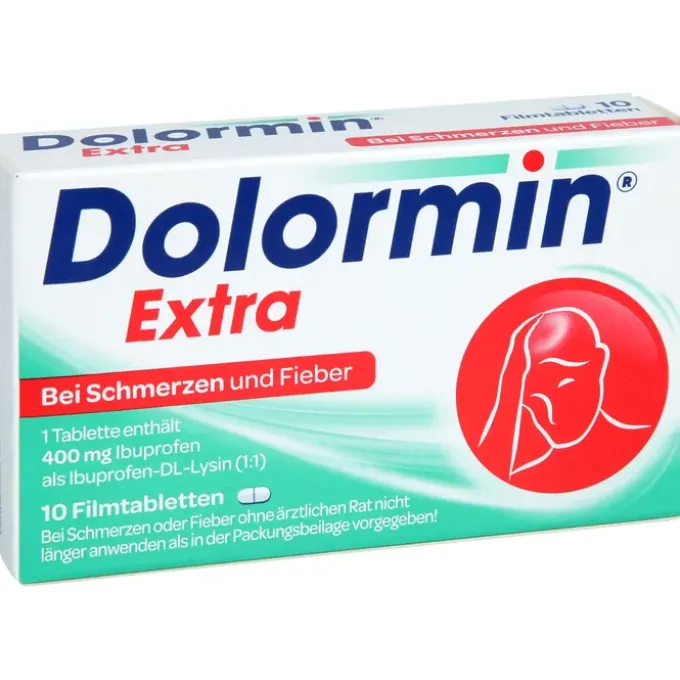 Dolormin® Extra Ibuprofen bei Kopfschmerzen 10 St