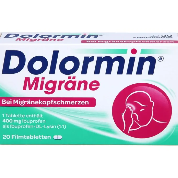 DOLORMIN Migräne Filmtabletten 20 St