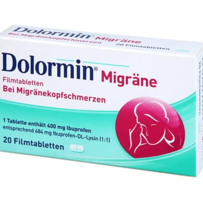 DOLORMIN Migräne Filmtabletten 20 St