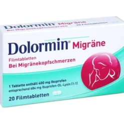 DOLORMIN Migräne Filmtabletten 20 St