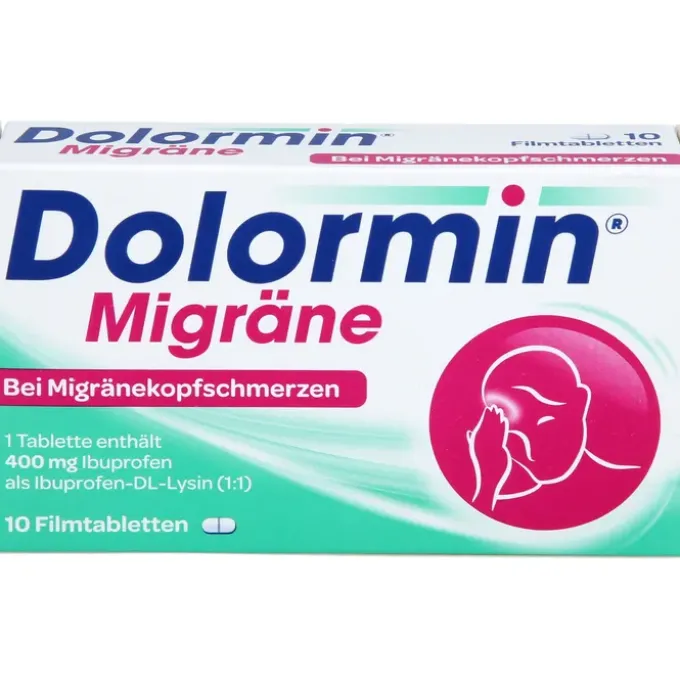 DOLORMIN Migräne Filmtabletten 10 St