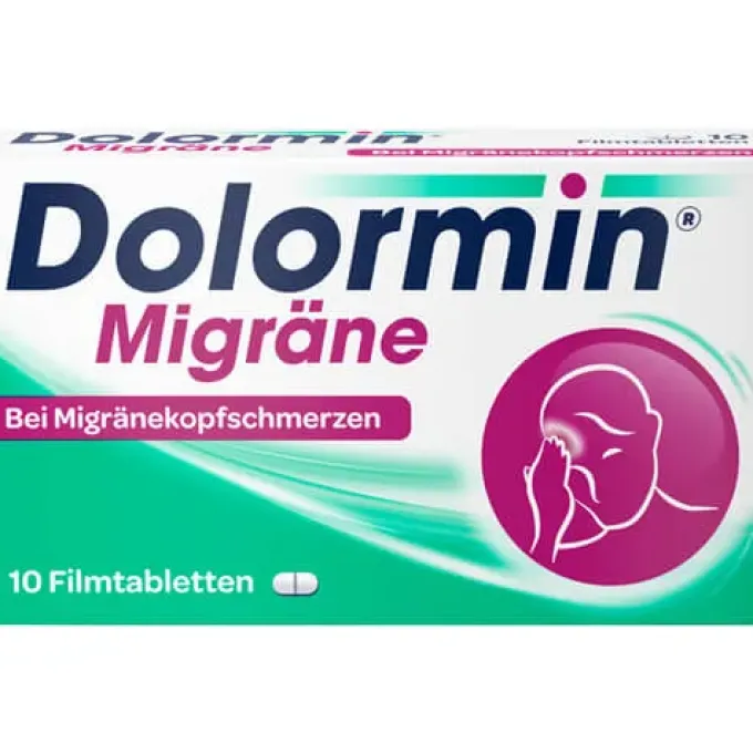 DOLORMIN Migräne Filmtabletten 10 St