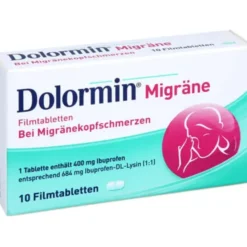 DOLORMIN Migräne Filmtabletten 10 St