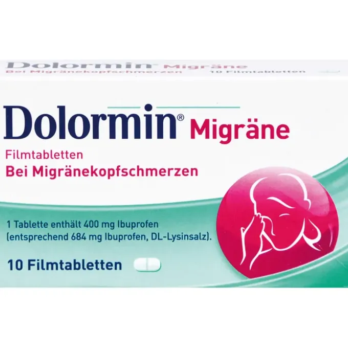 DOLORMIN Migräne Filmtabletten 10 St