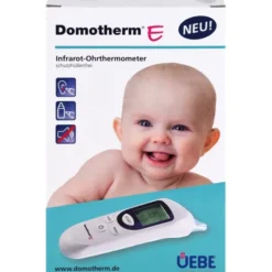 DOMOTHERM E Infrarot-Ohrthermometer schutzhül.frei 1 St
