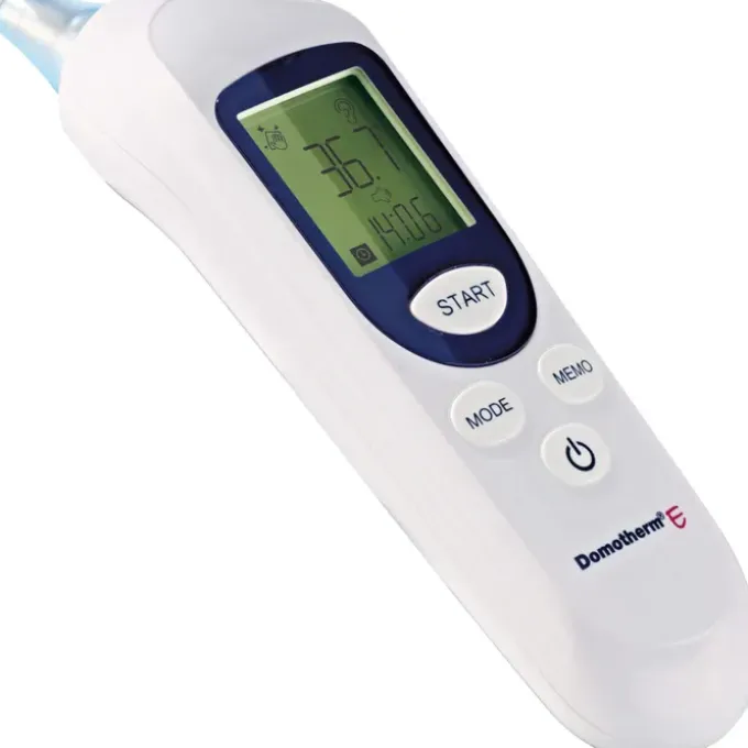 DOMOTHERM E Infrarot-Ohrthermometer schutzhül.frei 1 St