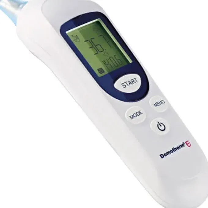 DOMOTHERM E Infrarot-Ohrthermometer schutzhül.frei 1 St