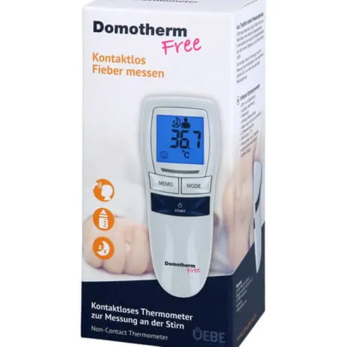 DOMOTHERM Free Infrarot-Stirnthermometer 1 St