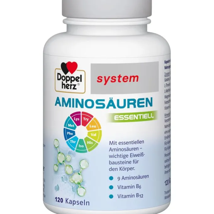 DOPPELHERZ Aminosäuren essentiell system Kapseln 120 Stück