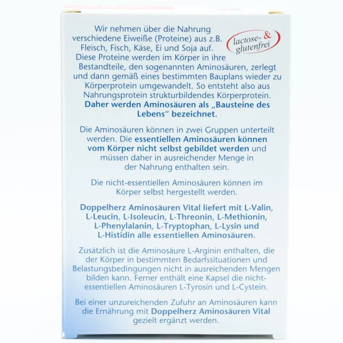 DOPPELHERZ Aminosäuren Vital Kapseln 30 Stück