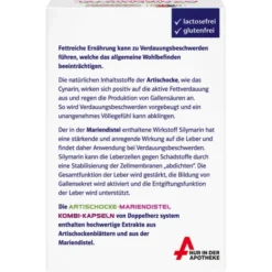 DOPPELHERZ Artischocke-Mariendistel system Weichk. 60 St