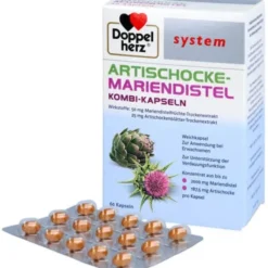 DOPPELHERZ Artischocke-Mariendistel system Weichk. 60 St