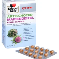 DOPPELHERZ Artischocke-Mariendistel system Weichk. 60 St