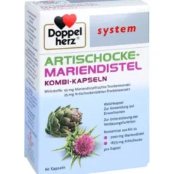 DOPPELHERZ Artischocke-Mariendistel system Weichk. 60 St