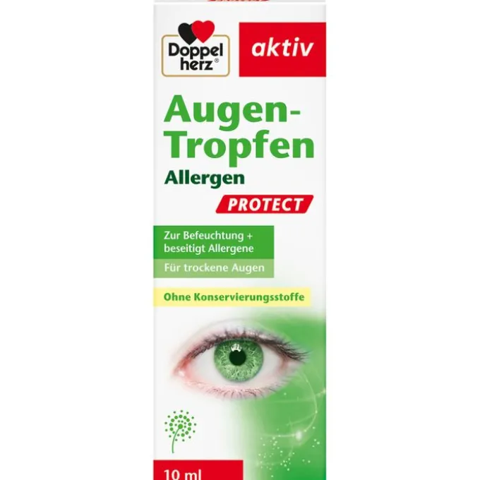 DOPPELHERZ Augen-Tropfen Allergen PROTECT 10 ml