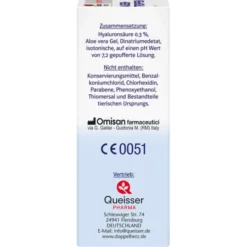 DOPPELHERZ Augen-Tropfen Hyaluron 0,3% system 10 ml