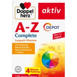 DOPPELHERZ A-Z Complete Depot Tabletten 120 Stück