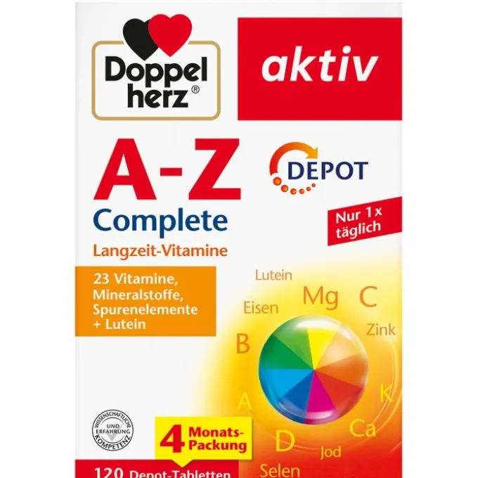 DOPPELHERZ A-Z Complete Depot Tabletten 120 Stück