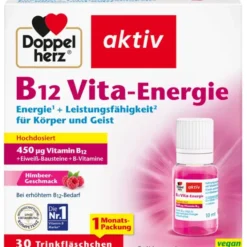 DOPPELHERZ B12 Vita-Energie Trinkampullen 30 Stück