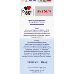 DOPPELHERZ Cardio Komplex system Kapseln 120 Stück
