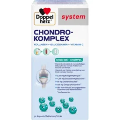 DOPPELHERZ Chondro-Komplex syst.Komb.Tab.Kap.Stick 30 Stück